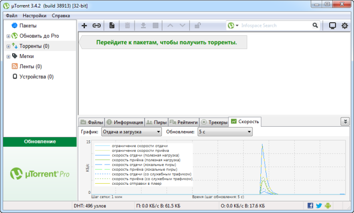 uTorrent  Windows 7